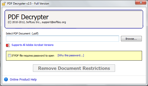 PDF Decrypter