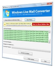 Import Windows Live Mail to Outlook