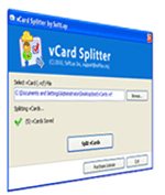 SoftLay vCard Splitter