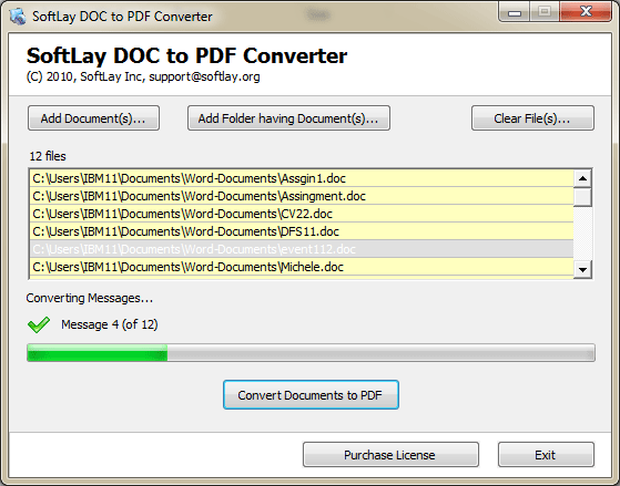 Windows 8 Doc to PDF Converter full