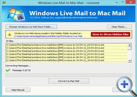 Windows Live Mails Selected