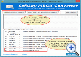 Select MBOX File